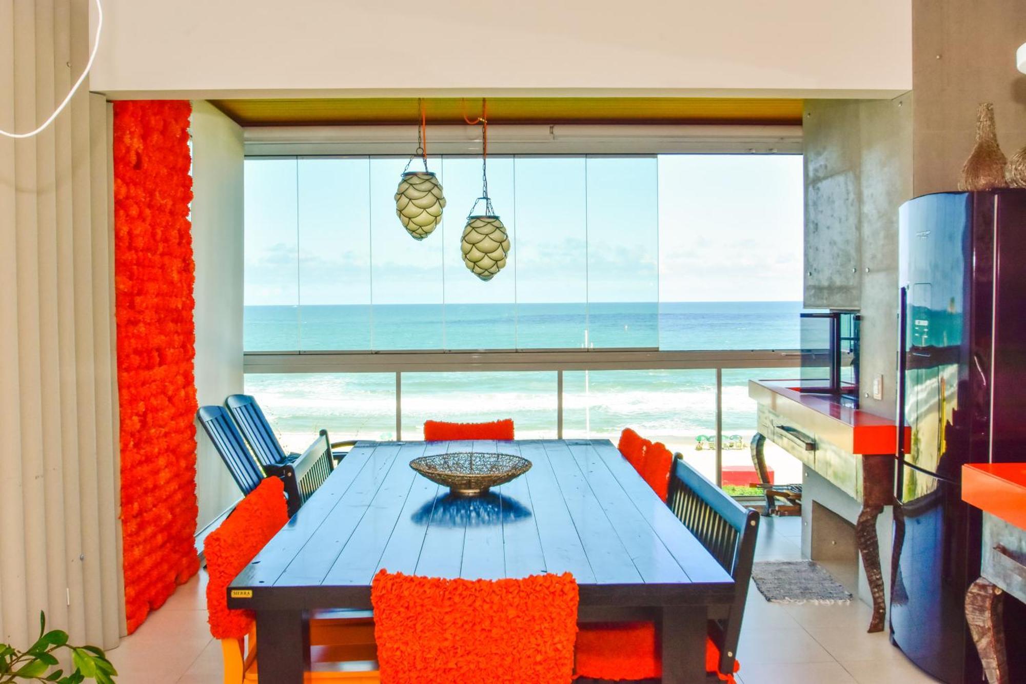Apartamento Frente Mar Na Praia Do Santinho N880 Florianópolis Exteriér fotografie